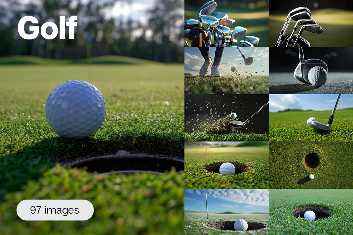 Golf - 97 images, a Sports & Recreation Photo by Handmadefont (Photo 1 of 18)