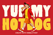 Nibblo Doodle Font, a Font by PutraCetol Studio (Thumbnail 2 of 5)