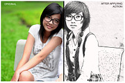 Manga Style Sketch Effects, an Action Add-On by pallabip (Thumbnail 7 of 8)