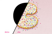 Cookies Text Effect Photoshop Action, an Action Add-On by DESIGNAVO (Thumbnail 3 of 7)