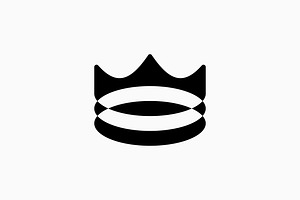crown king logo vector icon logo, a Branding & Logo Template by VASTARD STUDIO