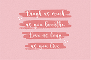 Moon Preety, a Script Font by Forberas Club (Thumbnail 3 of 8)