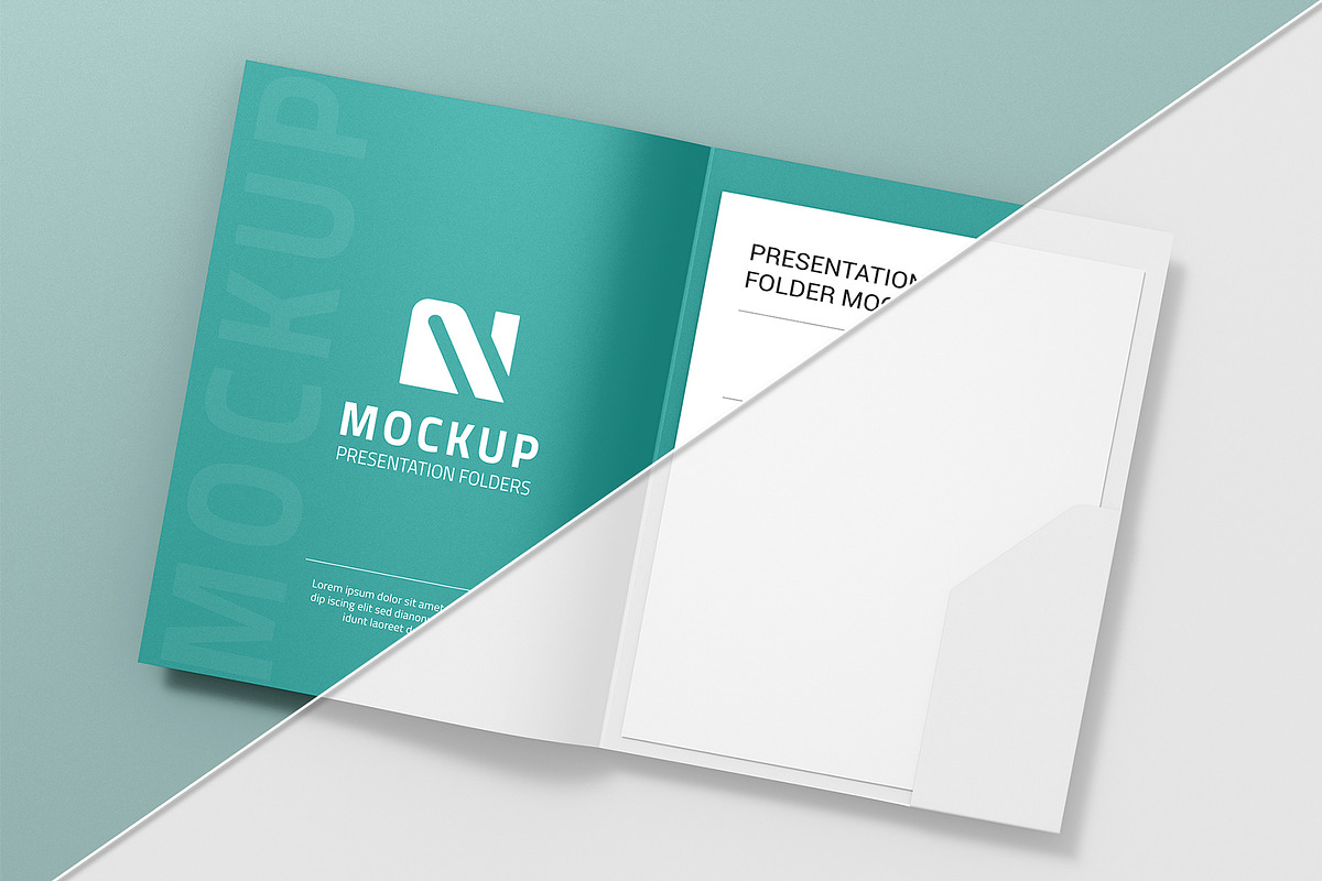 Presentation Folder PSD Mockup, a Product Mockup by graphypix (Photo 3 of 4)