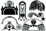 Gravestone Graphics From New England, an Illustration by Little Bunny Sunshine (Thumbnail 8 of 10)