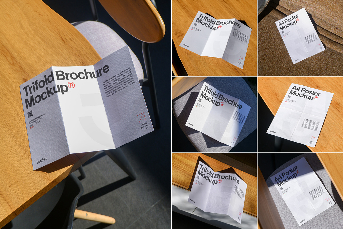 Workday Print Mockup Bundle (PSD), a Books & Magazine Mockup by Usethis Mockup (Photo 1 of 8)