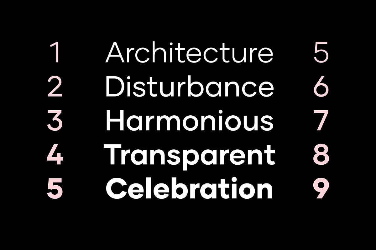 Gilmer – Geometric Sans Serif, a Sans Serif Font by Piotr Łapa (Photo 9 of 15)