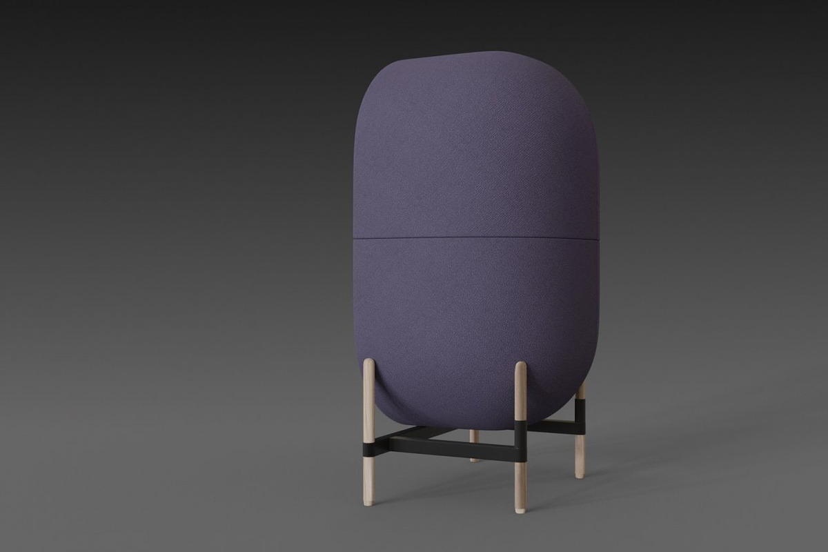 Capsule chair sofa, a 3D by NojskaAksjon (Photo 3 of 23)
