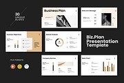 Business Plan Presentation Template, a Presentation Template by slidestock55 (Thumbnail 1 of 10)