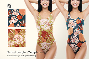 Women's Swimsuit Mockup