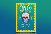 Cinco De Mayo Flyer, a Flyer Template by Typollery (Thumbnail 2 of 4)
