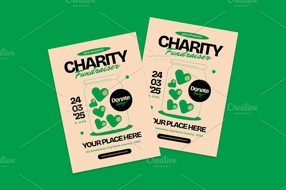 Charity Fundraiser - Flyer preview 4