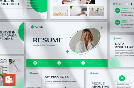 Presentation Resume CV