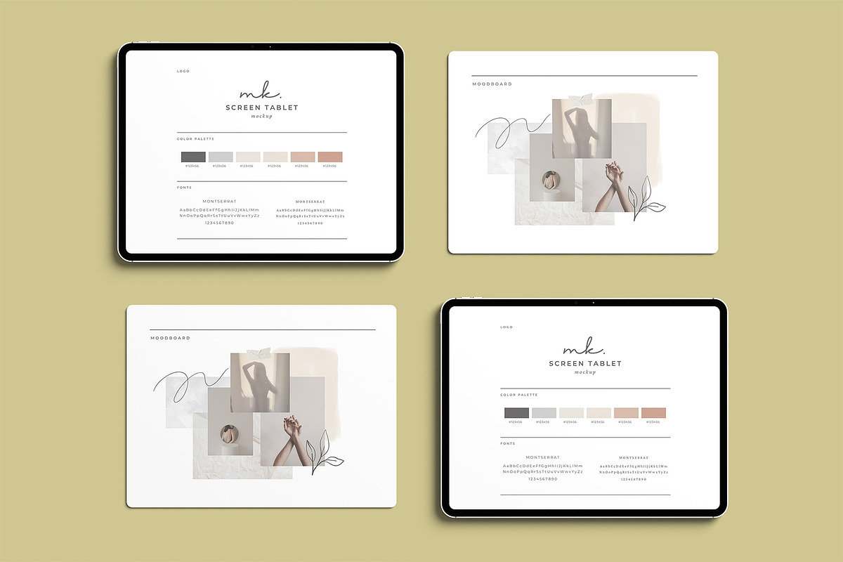 iPad Screen Website Mockup, an iPad Mockup by graphicpages (Photo 7 of 9)