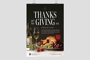 Thanksgiving Flyer Template, a Flyer Template by BrandPacks (Thumbnail 5 of 6)