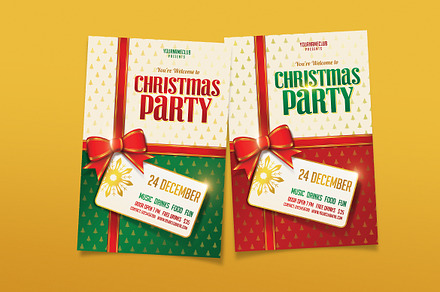 Christmas Party, a Flyer Template by DesignWorkz