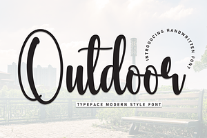 Outdoor Script Font