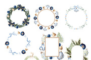 Watercolor Clipart - ROYAL CHRISTMAS, a Decorative Illustration by Beigetime (Thumbnail 11 of 15)