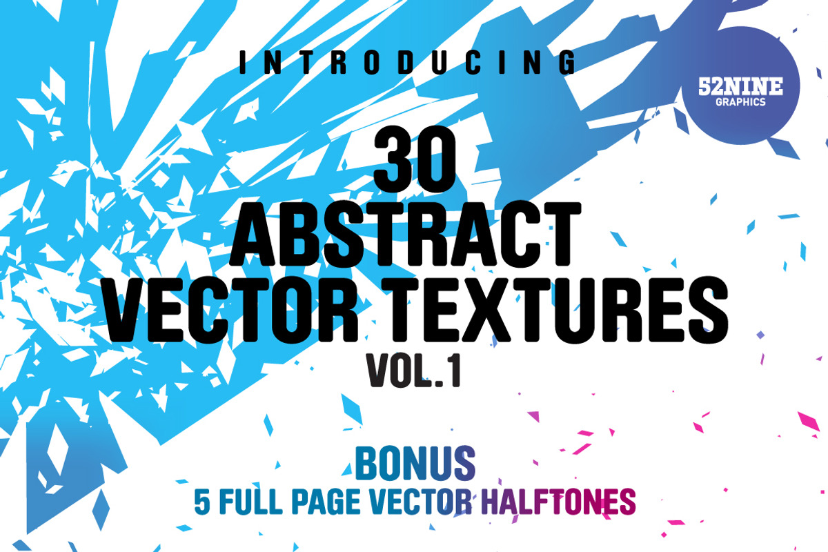 Abstract Vector Textures + Bonus!, a Texture Graphic by 52NINE GRAPHICS (Photo 1 of 8)