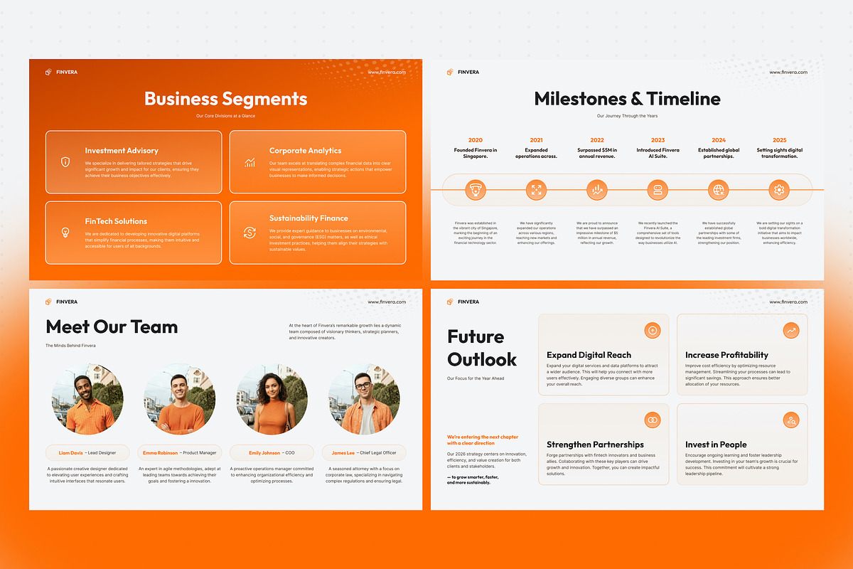 Finance Pitch Deck Powerpoint preview 2