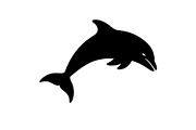 Dolphin Jumping Silhouette Vector bu, an Illustration by Designs_River (Thumbnail 42 of 48)