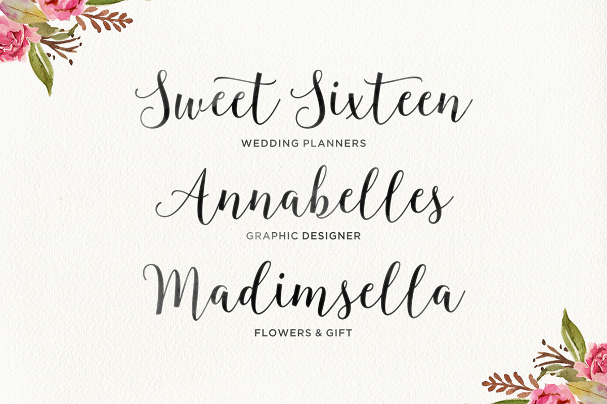 Font Collection | 33 Fonts, a Script Font by Seniors (Photo 43 of 66)