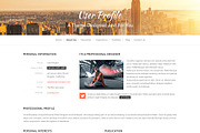 Profile WordPress Theme, a WordPress Template by Cmsideas (Thumbnail 3 of 5)