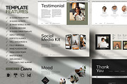 Media Kit Template | CANVA, a Presentation Template by White Graphic (Thumbnail 3 of 8)