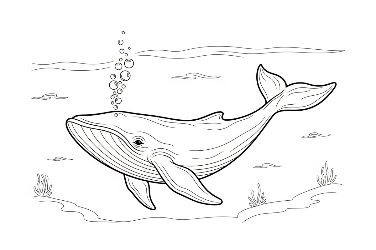 Whale Line Art Vector Bundle, an Illustration by yasushie (Photo 13 of 51)
