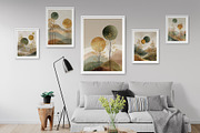 Modern Nature Landscape Illustration, a Decorative Illustration by Housui Patterns (Thumbnail 12 of 12)