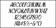 Dance Time JNL, a Sans Serif Font by Jeff Levine Fonts (Thumbnail 5 of 5)