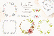 Little Fox Collection, an Animal Illustration by svetsum (Thumbnail 4 of 9)