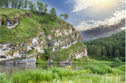 Big mountain summer landscape with a, a Nature Photo by darksoul72