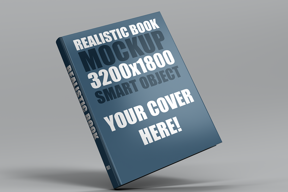 Book Mockup, a Print Template by Franklin Design