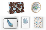 Boho Watercolor Bundle, a Background Graphic by kisikoida (Thumbnail 14 of 15)