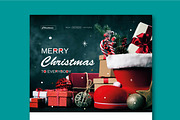Christmas Email Newsletter Template, a Websites & App Template by MightyDesign (Thumbnail 2 of 8)