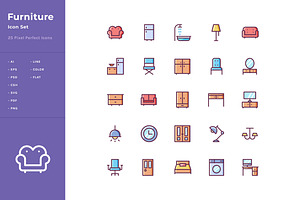 Furniture Icon Set