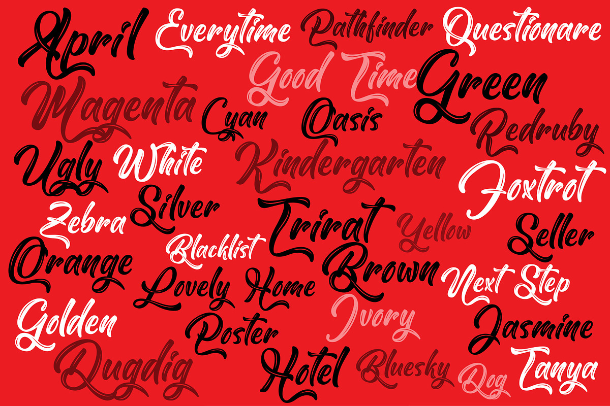 Heavenly Christmas font, a Script Font by TyphoonStudio
