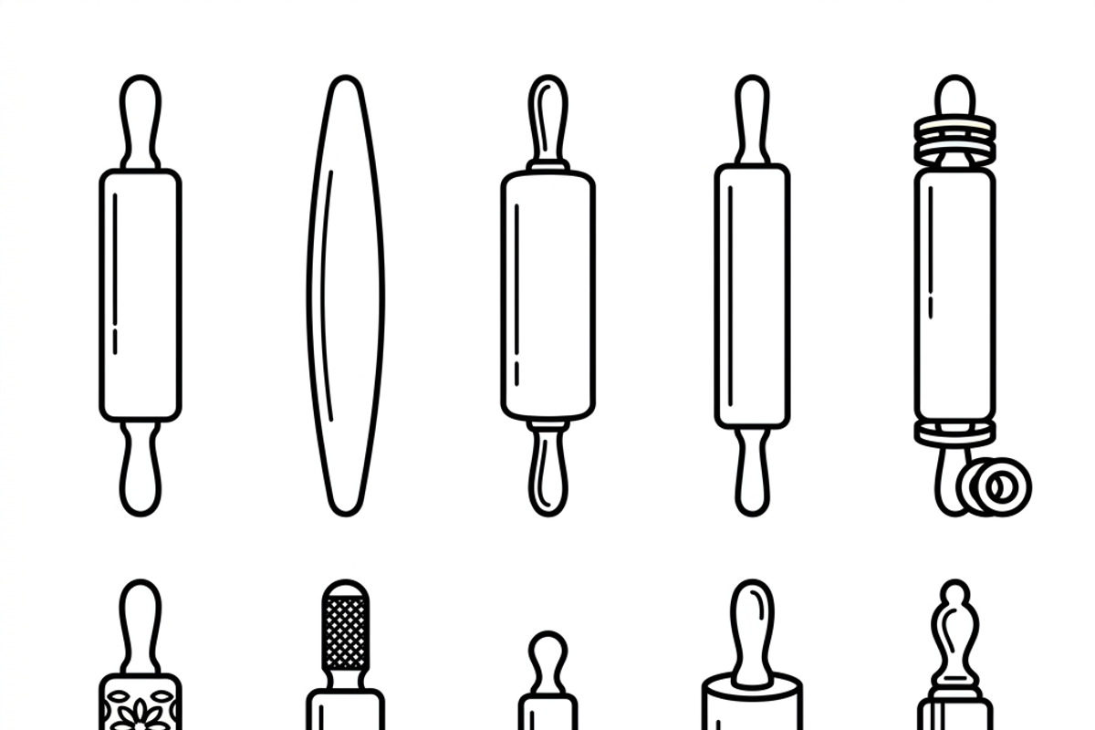 Bundles Pottery Studio Outline Icons, an Outline Icon by adenpinkstore (Photo 5 of 9)
