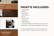 Squarespace 7.1 Website Template, a Squarespace Template by molly ho studio (Thumbnail 2 of 9)