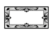 Art Deco Frame SVG Bundle, an Illustration by Gaye Art (Thumbnail 24 of 31)