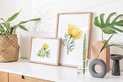 Ukraine. Watercolor floral set, a Decorative Illustration by Akvarelldesign (Thumbnail 5 of 7)
