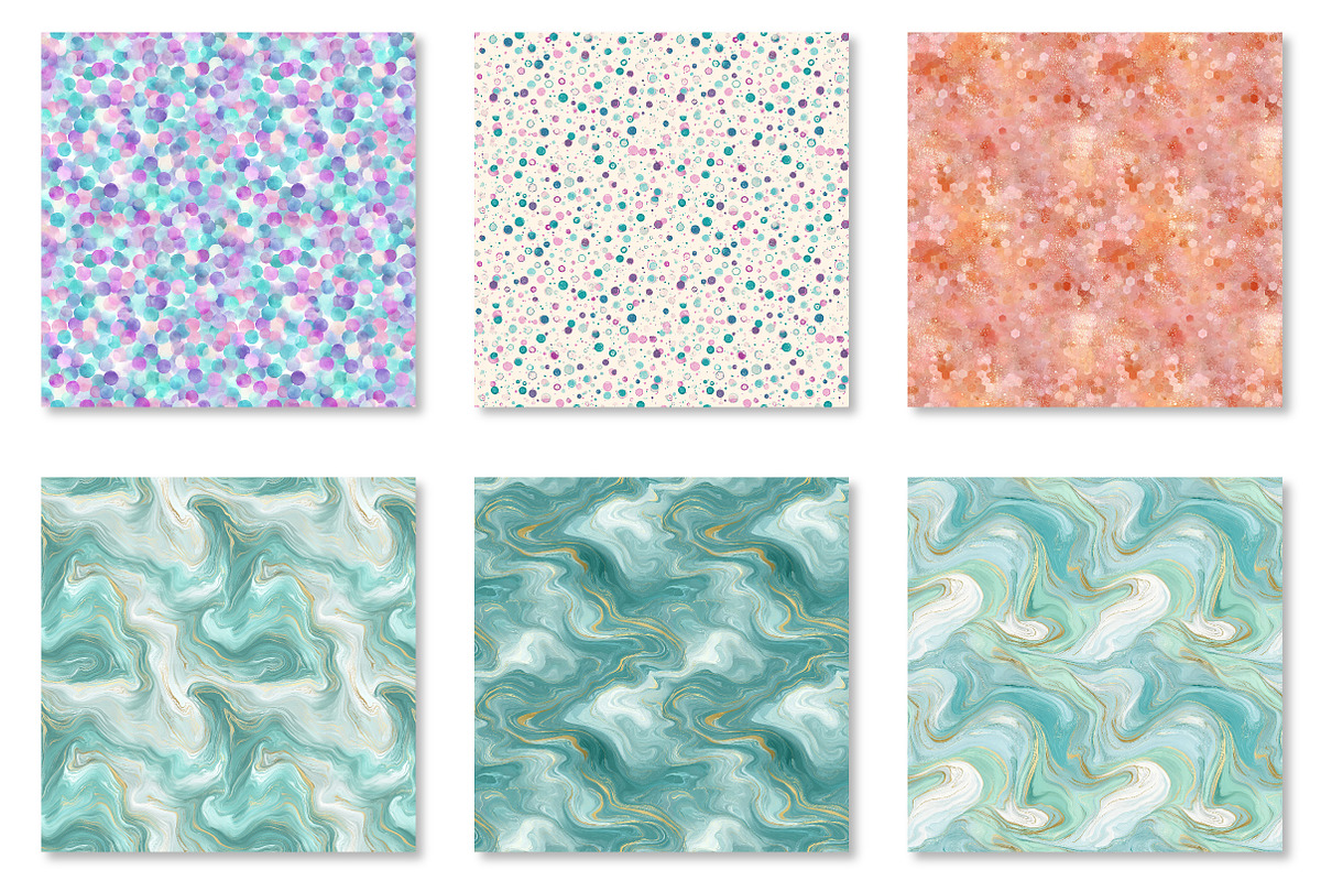 Pastel Ombre Glitter Star Digital, an Illustration by CraftArtStudio (Photo 2 of 3)