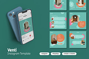 Venti - Instagram, a Social Media Template by Bokuto (Thumbnail 1 of 3)