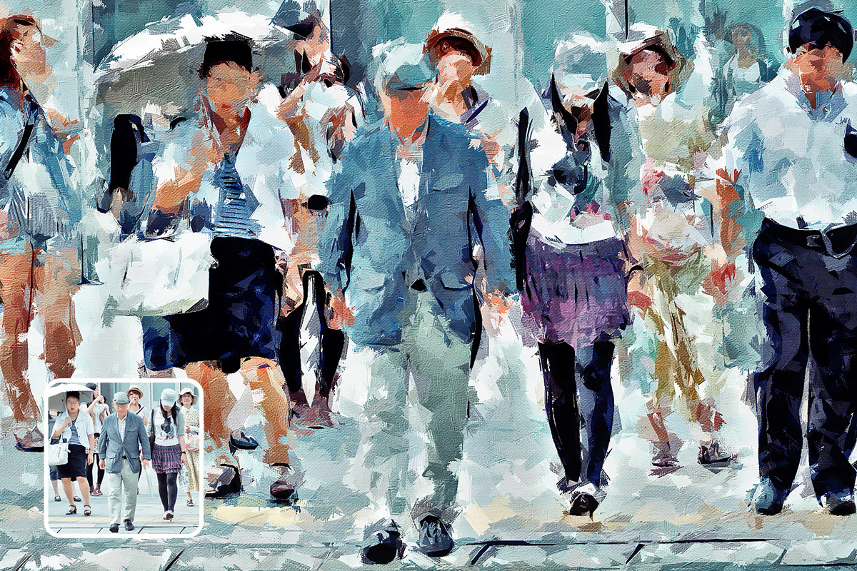 Impressionist Oil Painting Effect, an Action Add-On by DesignRocket (Photo 7 of 7)