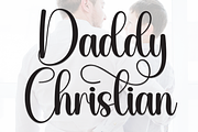 Daddy Christian | Script Font, a Handwritten Font by Scratchones (Thumbnail 1 of 9)
