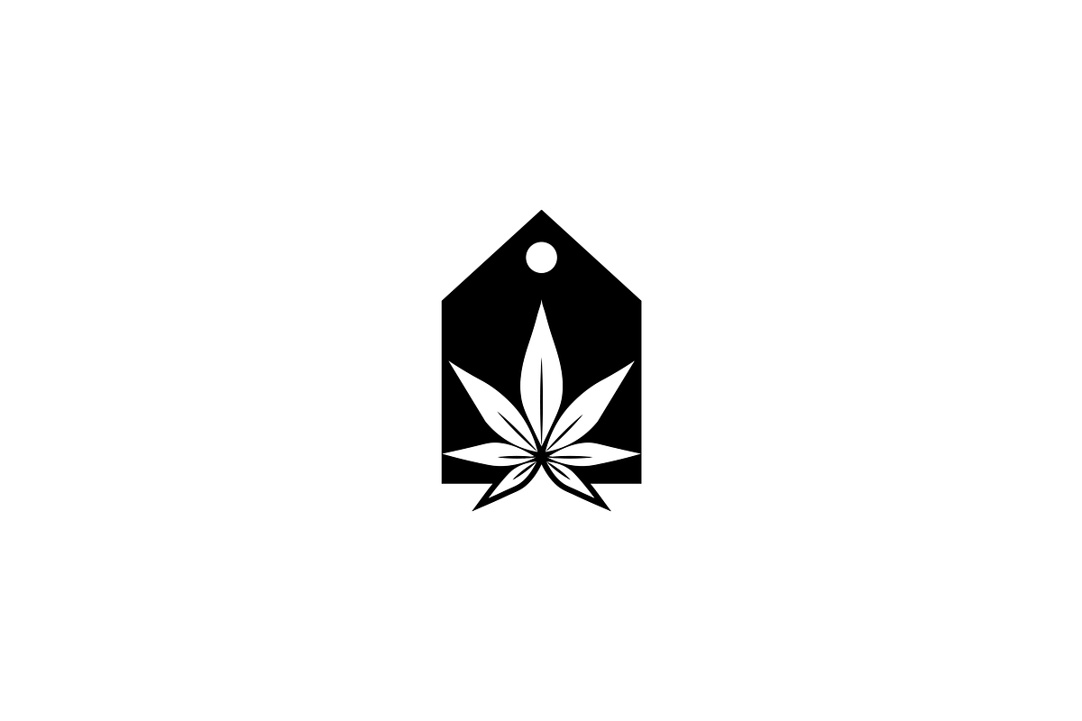 Minimalist Cannabis Tag Logo, a Branding & Logo Template by Luxury Logos (Photo 3 of 4)