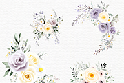 Wildflower frame corners clipart, a Decorative Illustration by Invite to Clipart (Thumbnail 8 of 10)