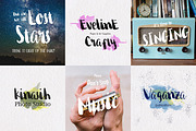 Begin Again Brush Typeface, a Script Font by Davendra Typeface (Thumbnail 4 of 5)
