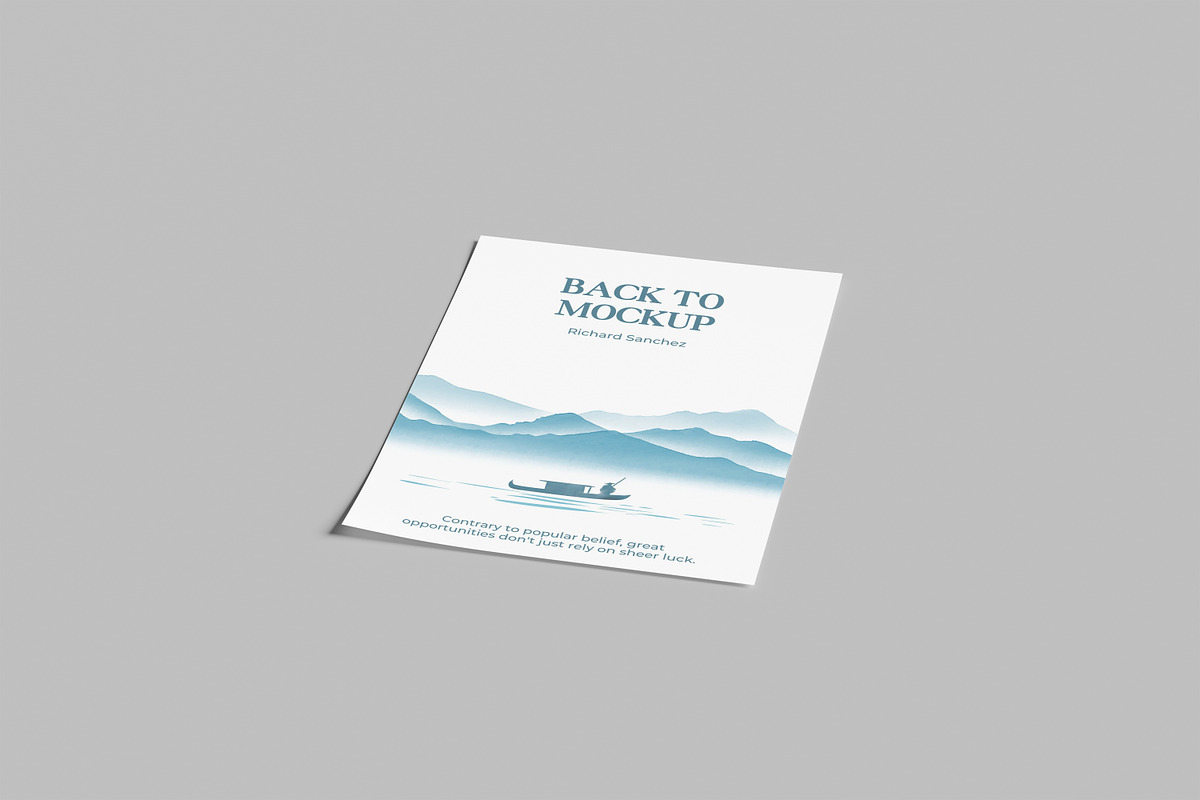 A4 MOCKUP, a Brochure Template by kebunmockup (Photo 2 of 5)