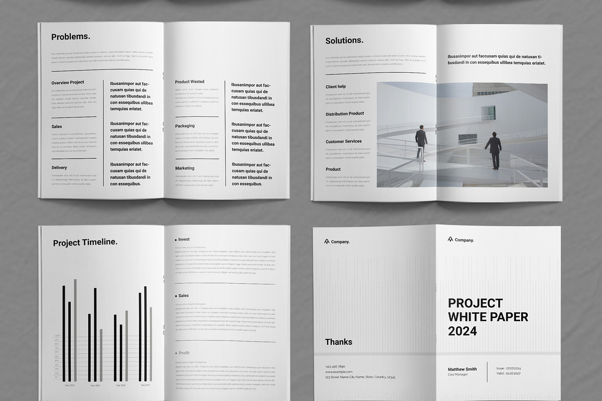 White Paper Layout, a Brochure Template by ContestDesign (Photo 4 of 4)